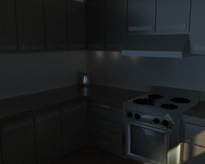 kitchen 3d obj - Kitchen by 3DUniverse Pro